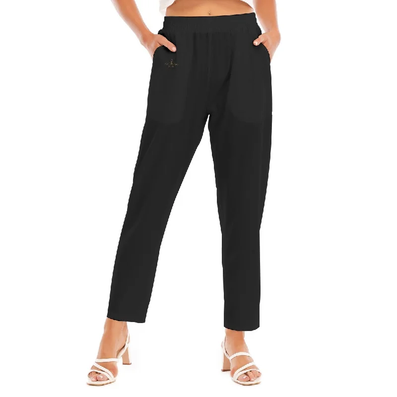 All-Over Print Women's Loose Straight-leg Pants little devil theme Fashionable Button-Up Pants All-Over Print Women's Loose Straight-leg Pants little devil theme Fashionable Button-Up Pants